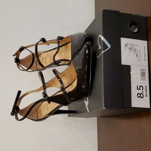 Banana Republic patent black stiletto high heels